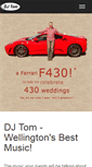 Mobile Screenshot of djtom.co.nz